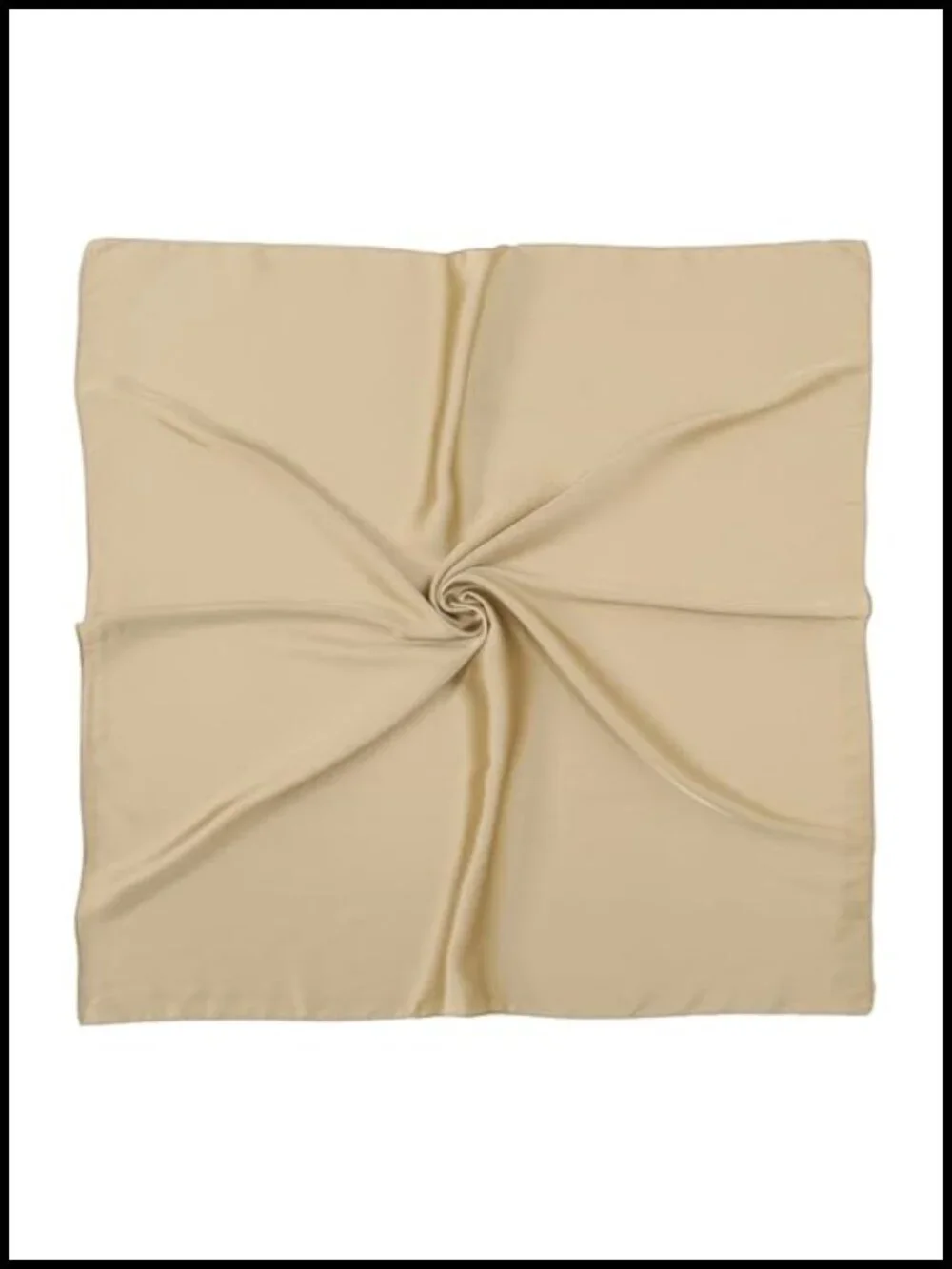 35 Inch Square Head Scarf Lightweight Like Silk Bandana